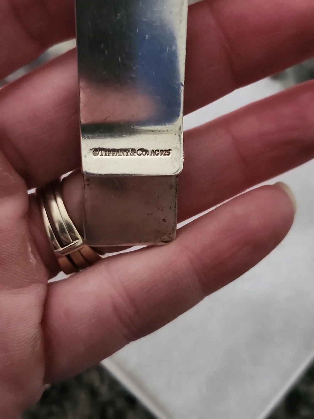 Tiffany & CO 1837 Sterling Silver Money Clip
